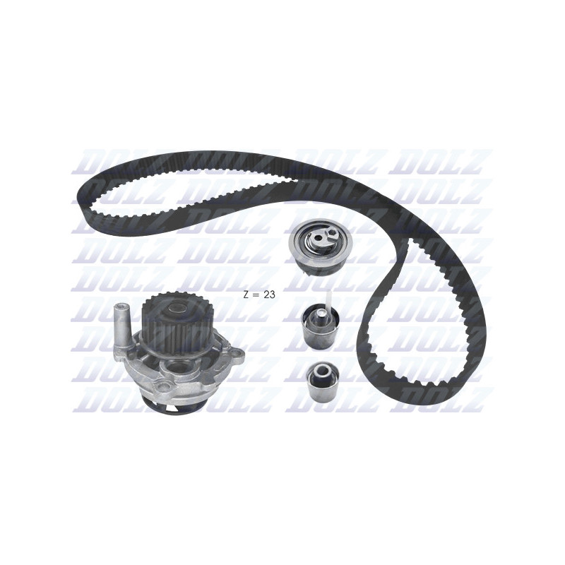 Kit de distribution + pompe à eau DOLZ