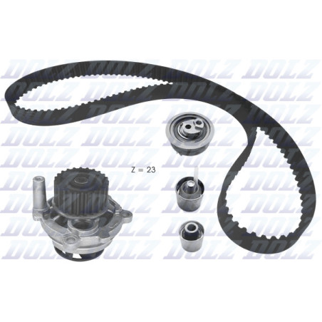 Kit de distribution + pompe à eau DOLZ