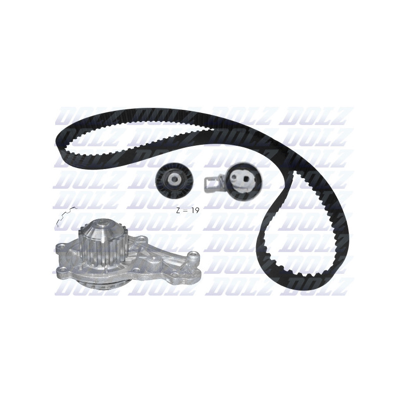 Kit de distribution + pompe à eau DOLZ