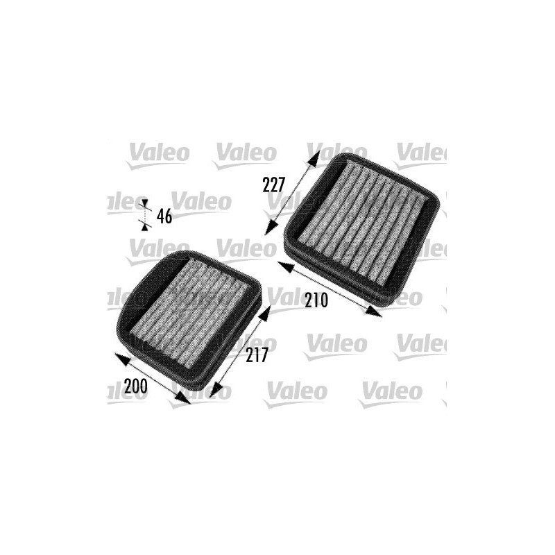 Filtre d'habitacle VALEO