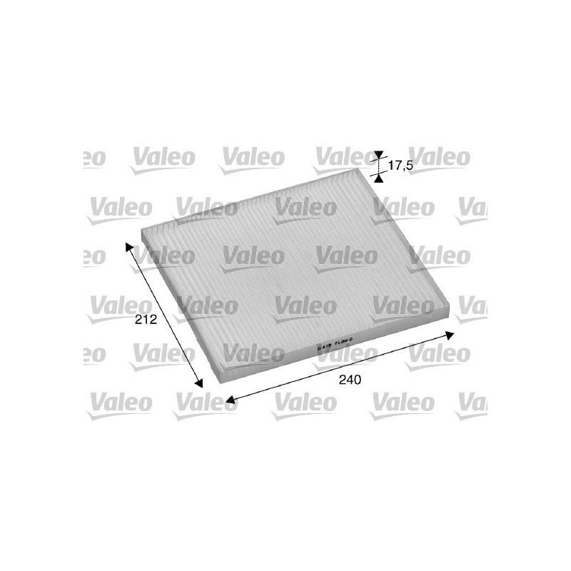 Filtre d'habitacle VALEO