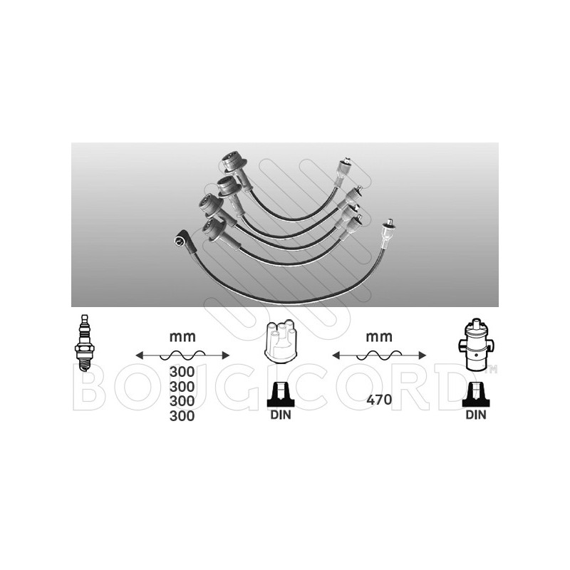 Fils de bougies / Faisceau d'allumage EFI Automotive
