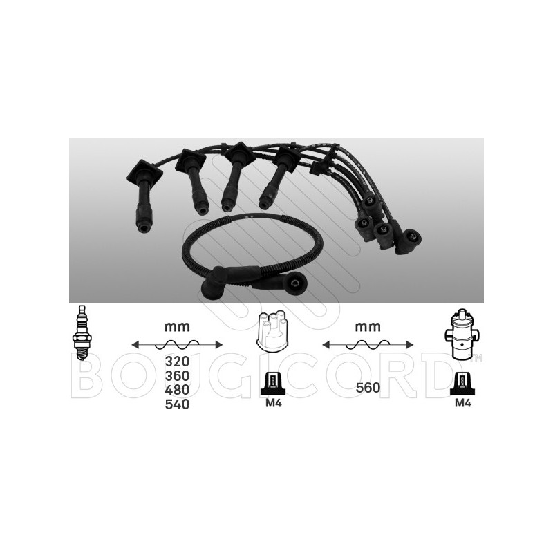 Fils de bougies / Faisceau d'allumage EFI Automotive