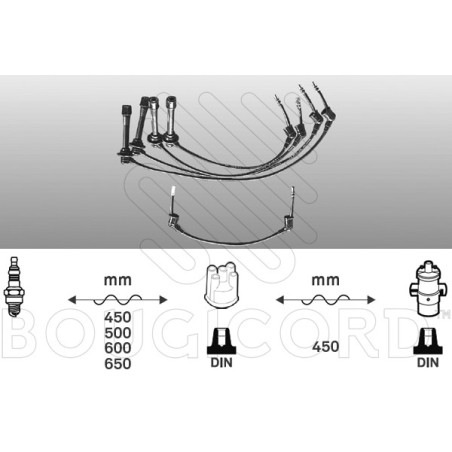 Fils de bougies / Faisceau d'allumage EFI Automotive