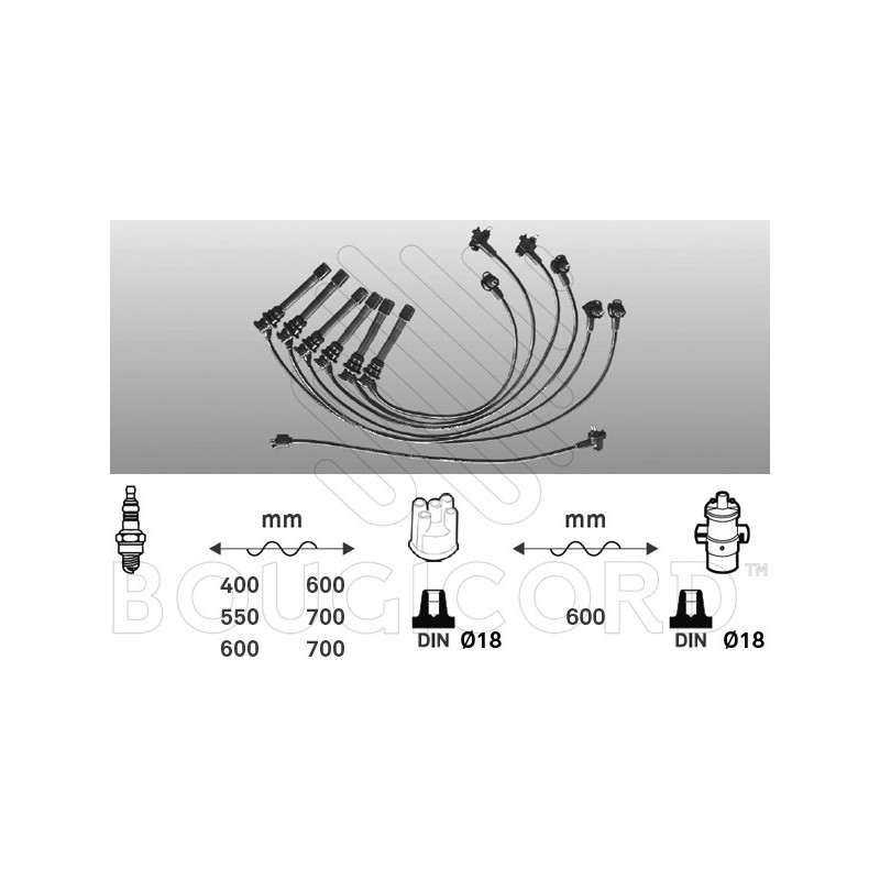 Fils de bougies / Faisceau d'allumage EFI Automotive