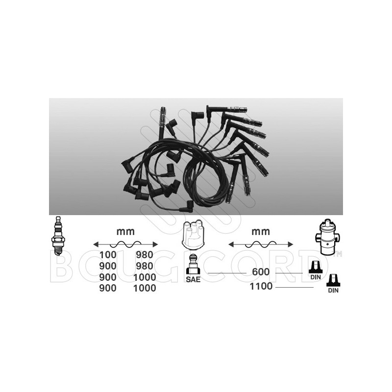 Fils de bougies / Faisceau d'allumage EFI Automotive