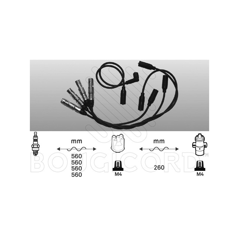 Fils de bougies / Faisceau d'allumage EFI Automotive