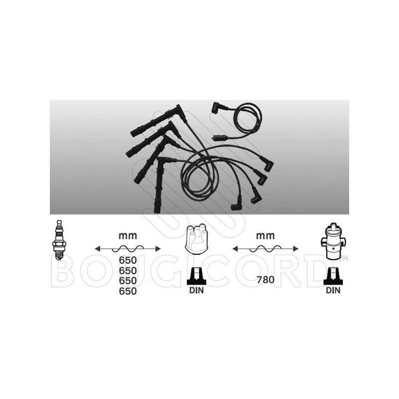 Fils de bougies / Faisceau d'allumage EFI Automotive