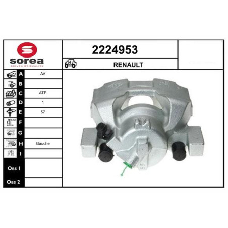 Étrier de frein EAI