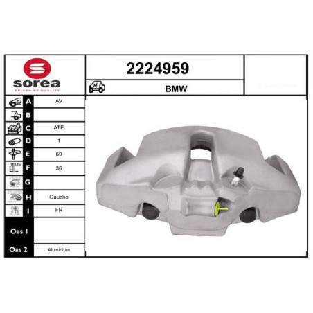 Étrier de frein EAI