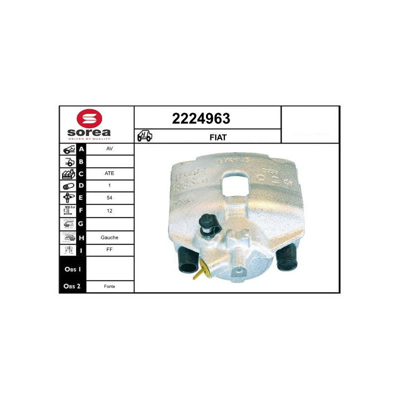 Étrier de frein EAI