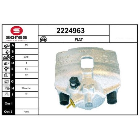 Étrier de frein EAI