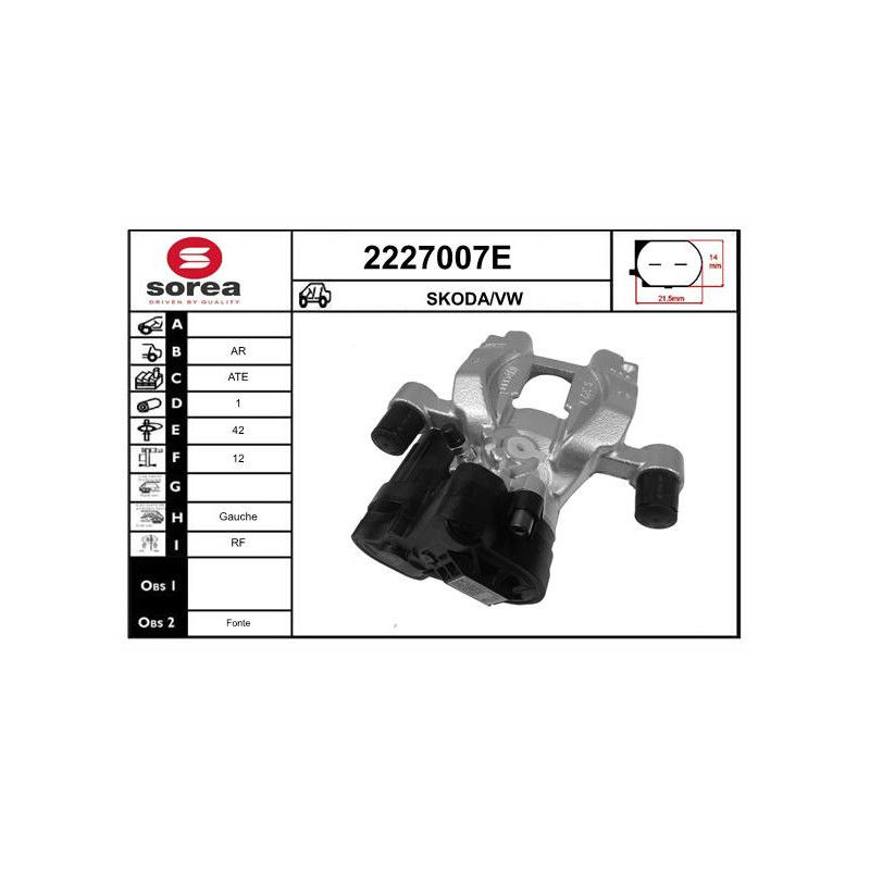 Étrier de frein EAI