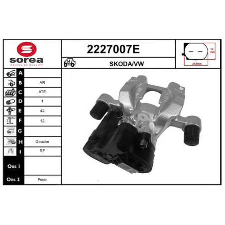 Étrier de frein EAI