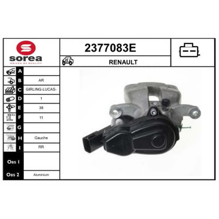 Étrier de frein EAI