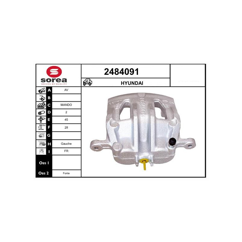 Étrier de frein EAI