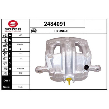 Étrier de frein EAI