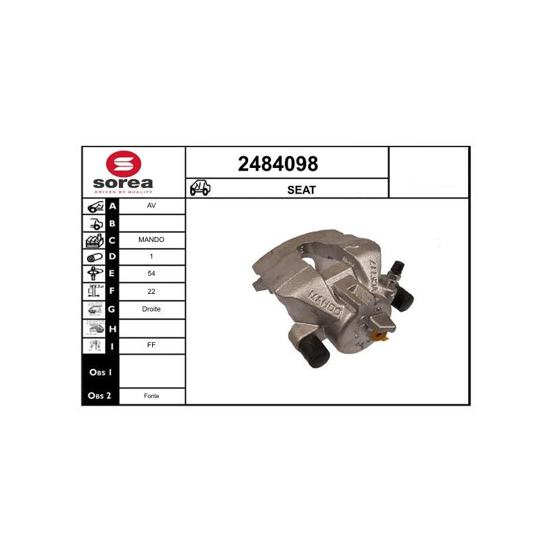 Étrier de frein EAI