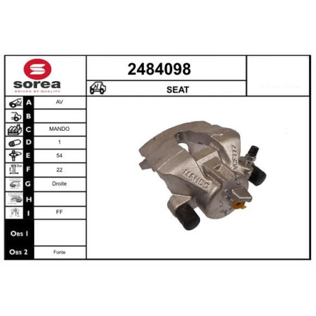 Étrier de frein EAI