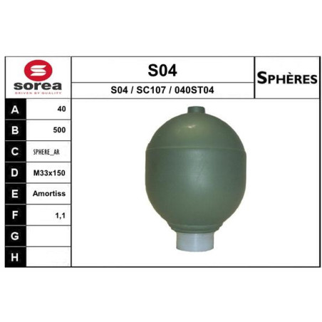 Sphères / Accumulateur de...