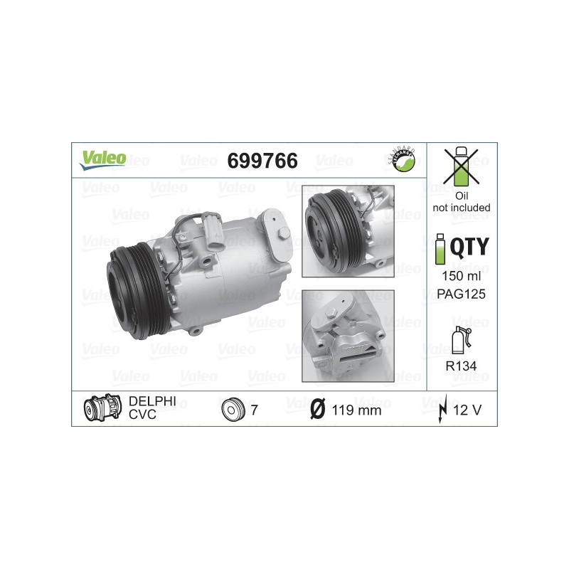 Compresseur de climatisation VALEO