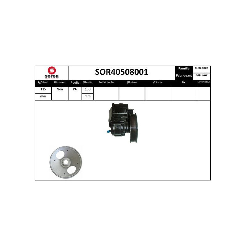 Pompe hydraulique (direction) EAI