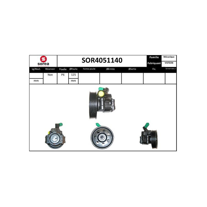 Pompe hydraulique (direction) EAI