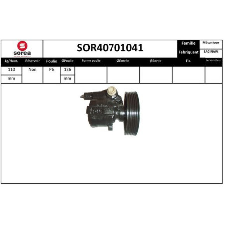 Pompe hydraulique...