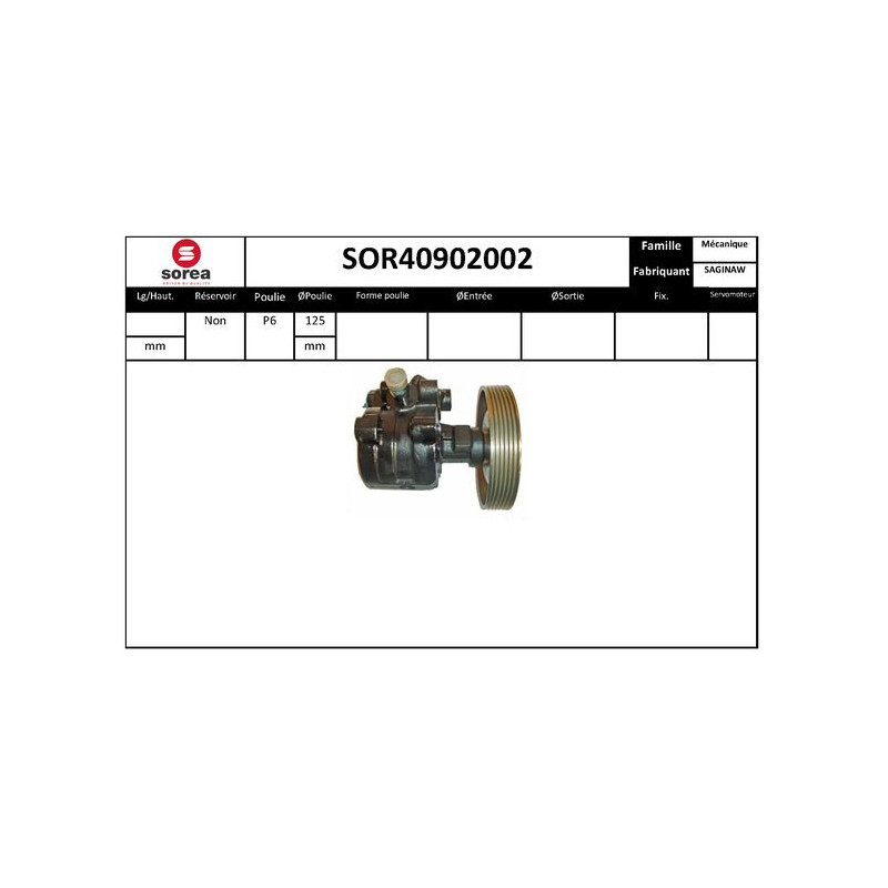 Pompe hydraulique (direction) EAI