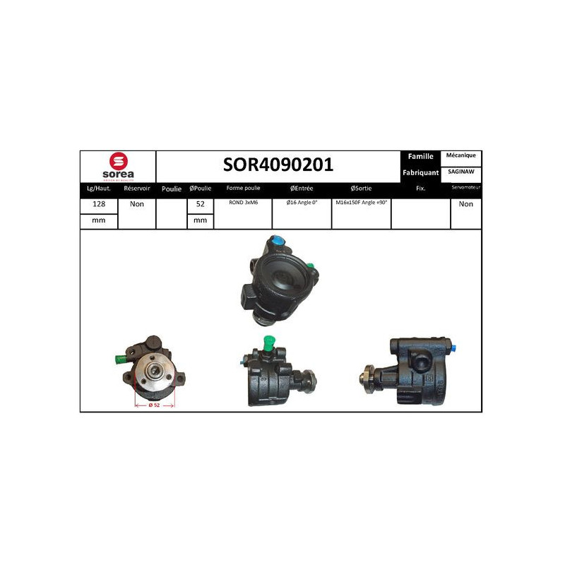 Pompe hydraulique (direction) EAI