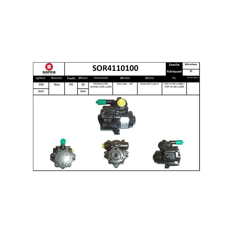 Pompe hydraulique (direction) EAI