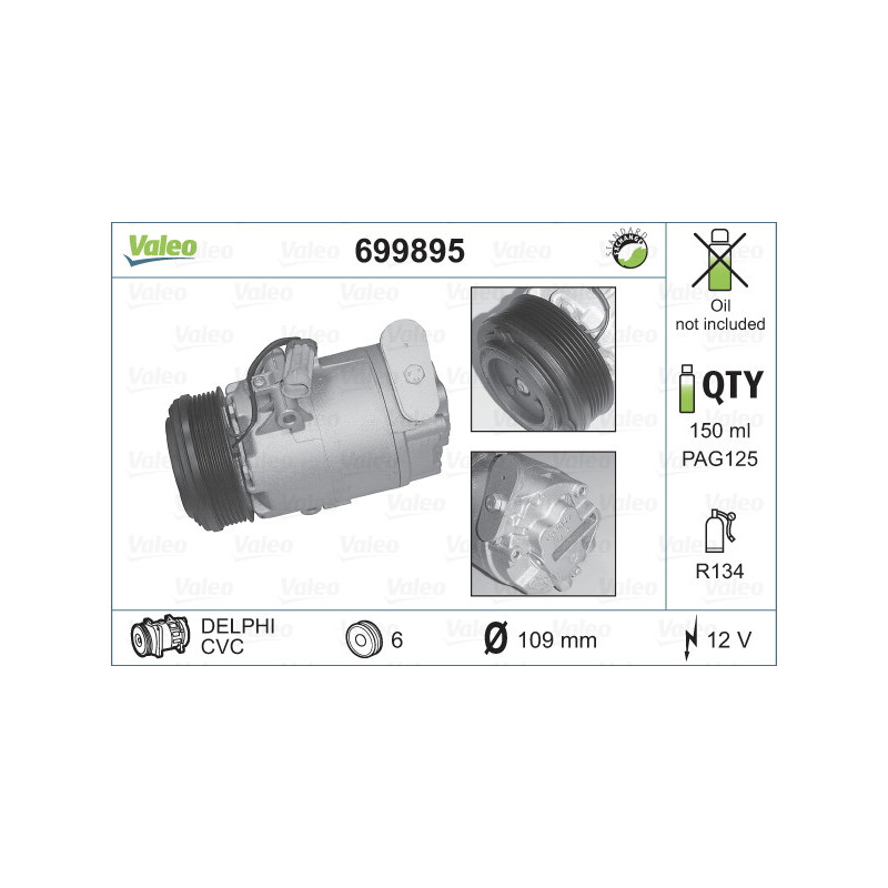 Compresseur de climatisation VALEO