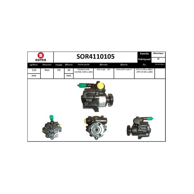 Pompe hydraulique (direction) EAI