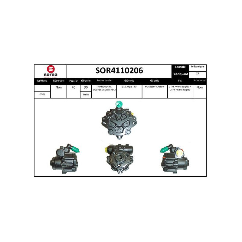Pompe hydraulique (direction) EAI