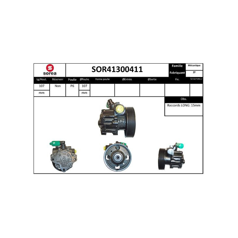 Pompe hydraulique (direction) EAI