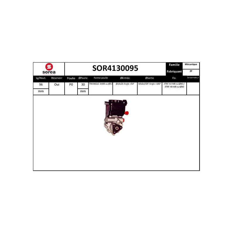 Pompe hydraulique (direction) EAI