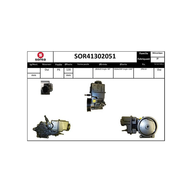 Pompe hydraulique (direction) EAI
