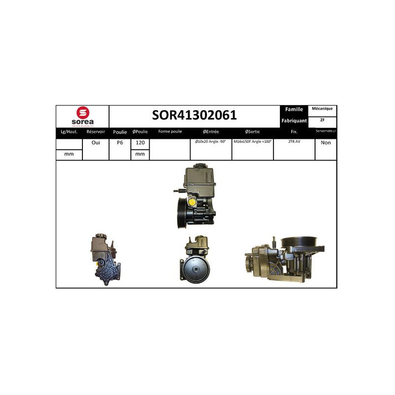 Pompe hydraulique (direction) EAI