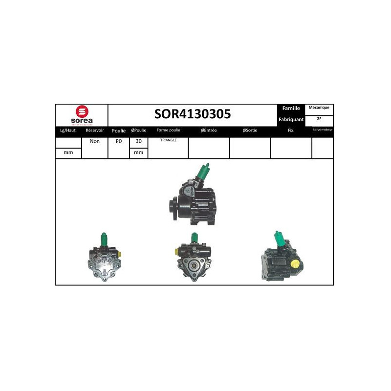 Pompe hydraulique (direction) EAI