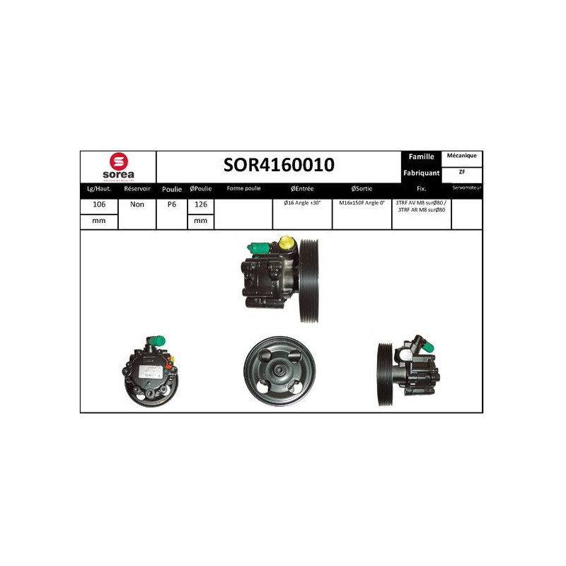 Pompe hydraulique (direction) EAI