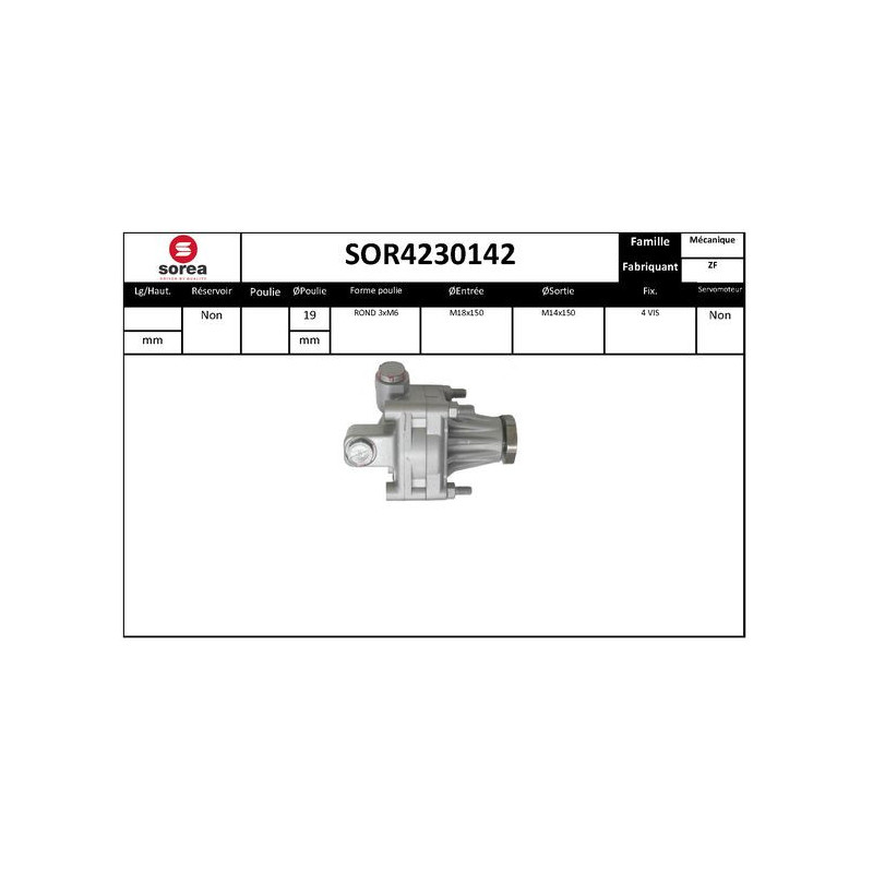 Pompe hydraulique (direction) EAI