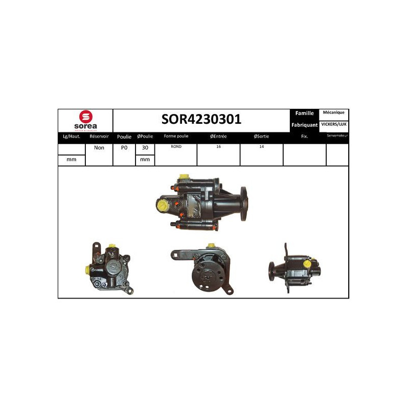 Pompe hydraulique (direction) EAI