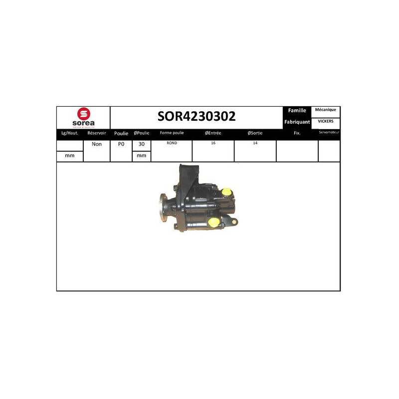 Pompe hydraulique (direction) EAI