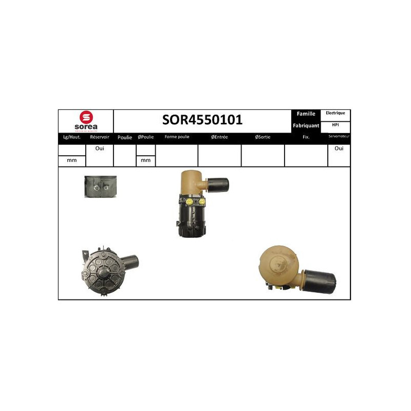 Pompe hydraulique (direction) EAI