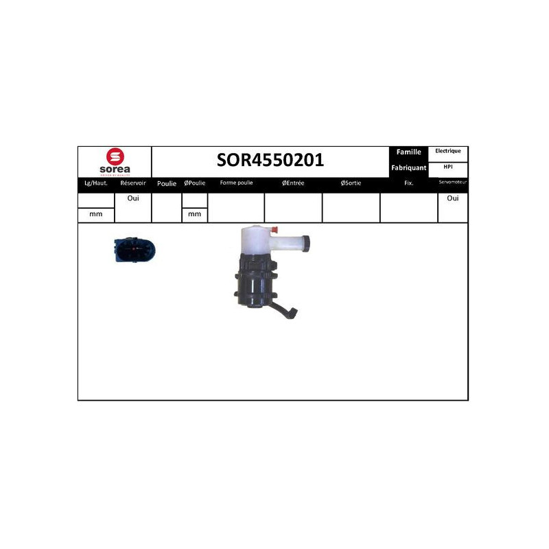 Pompe hydraulique (direction) EAI