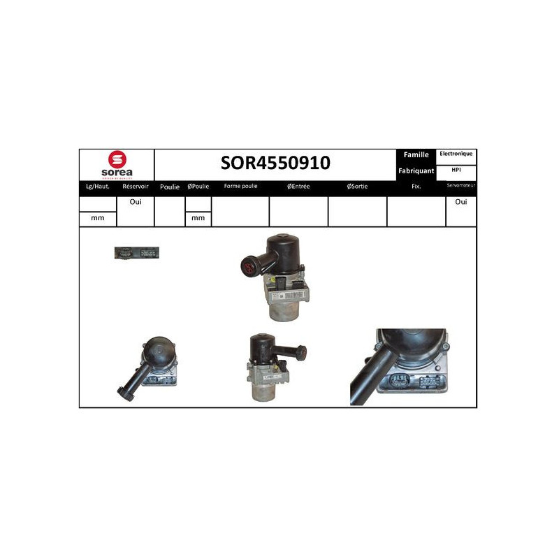Pompe hydraulique (direction) EAI