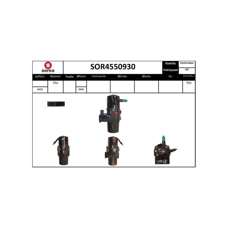 Pompe hydraulique (direction) EAI