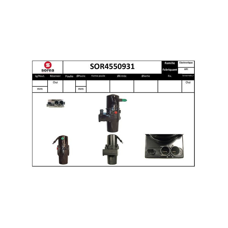 Pompe hydraulique (direction) EAI