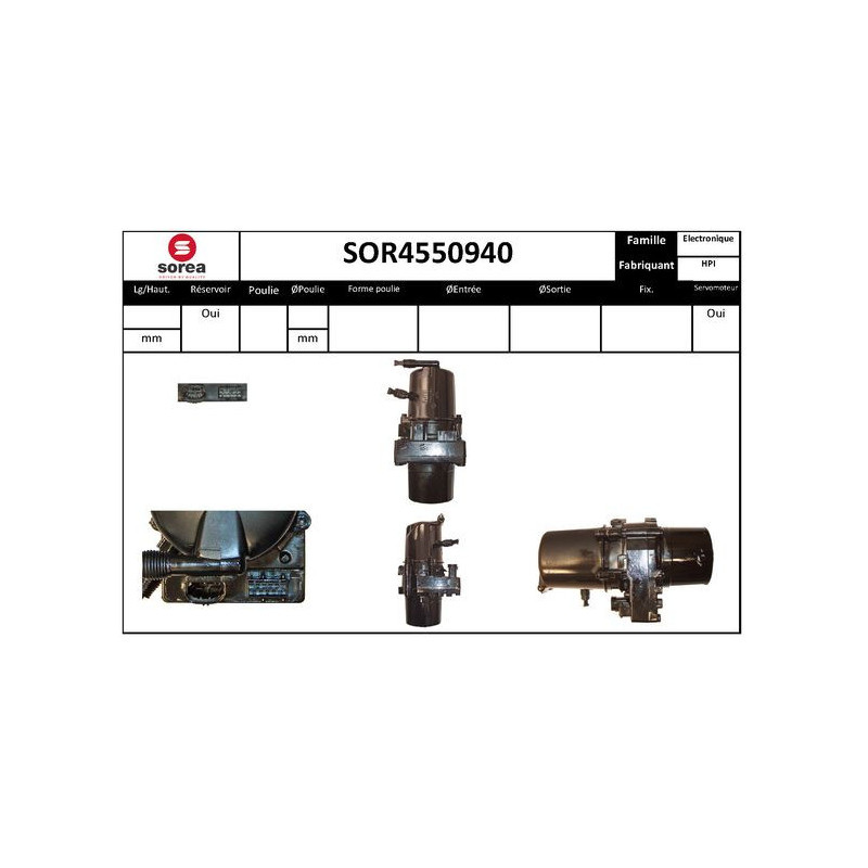 Pompe hydraulique (direction) EAI