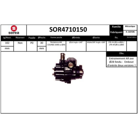 Pompe hydraulique...